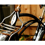 curvy framed Schwinn bicycle 