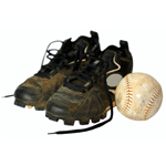 stock photos cleats softball