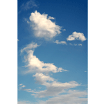 stock photo blue sky whit white clouds