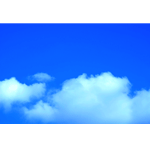 stock photo blue sky whit white clouds